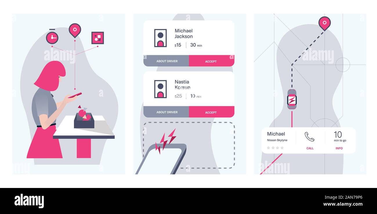 Un logo unico che può aiutare il vostro business a crescere fino Illustrazione Vettoriale