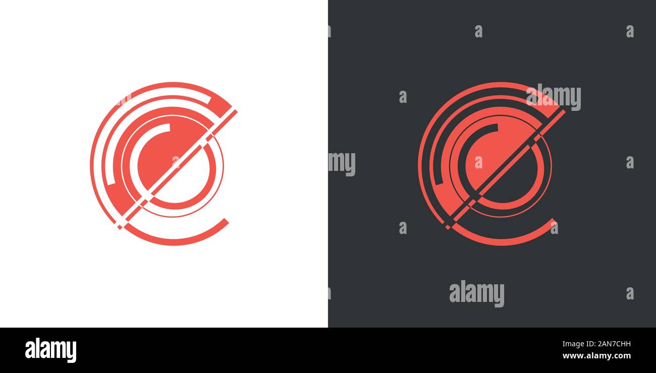 Un logo unico che può aiutare il vostro business a crescere fino Illustrazione Vettoriale