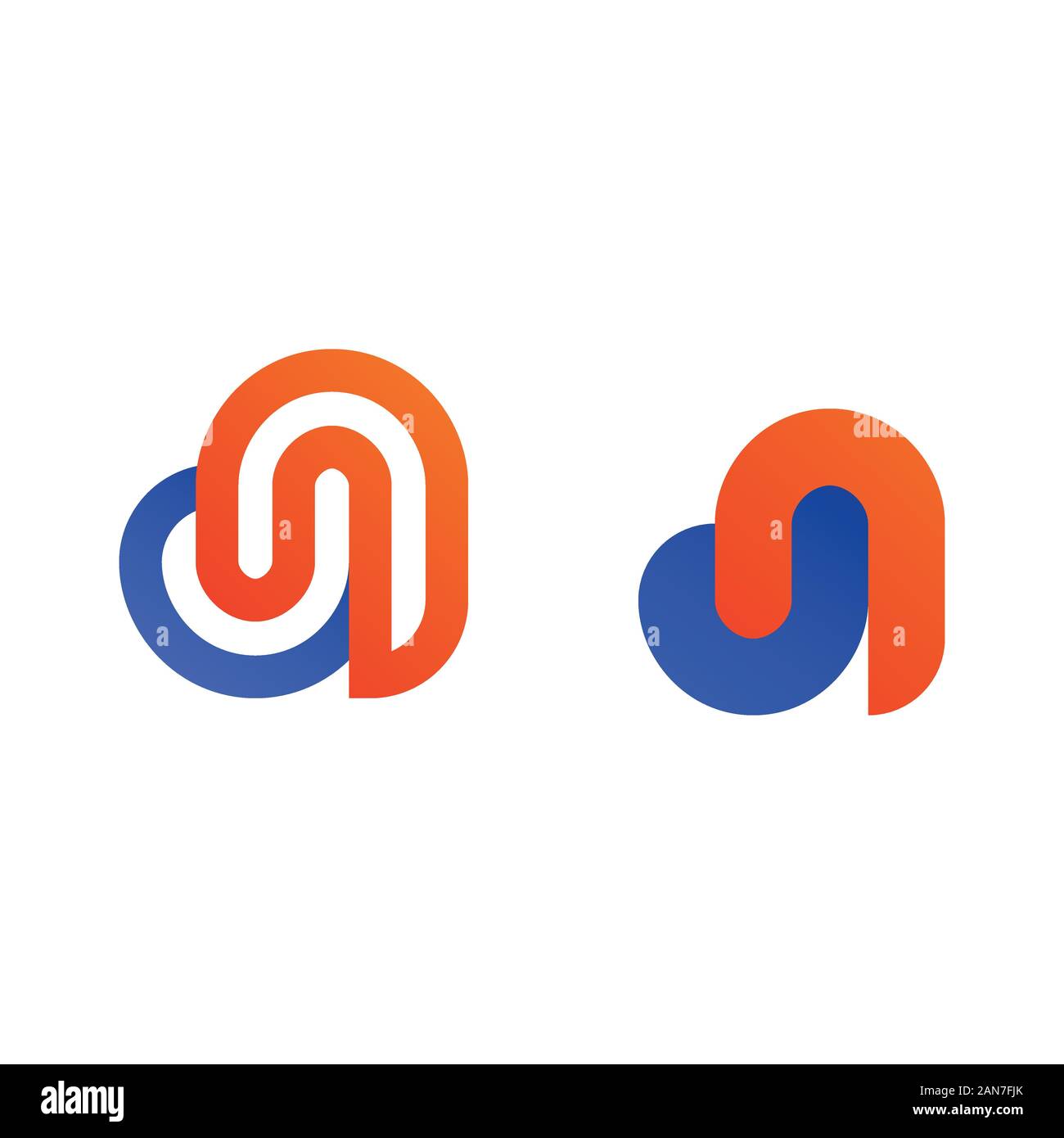 Un logo unico che può aiutare il vostro business a crescere fino Illustrazione Vettoriale