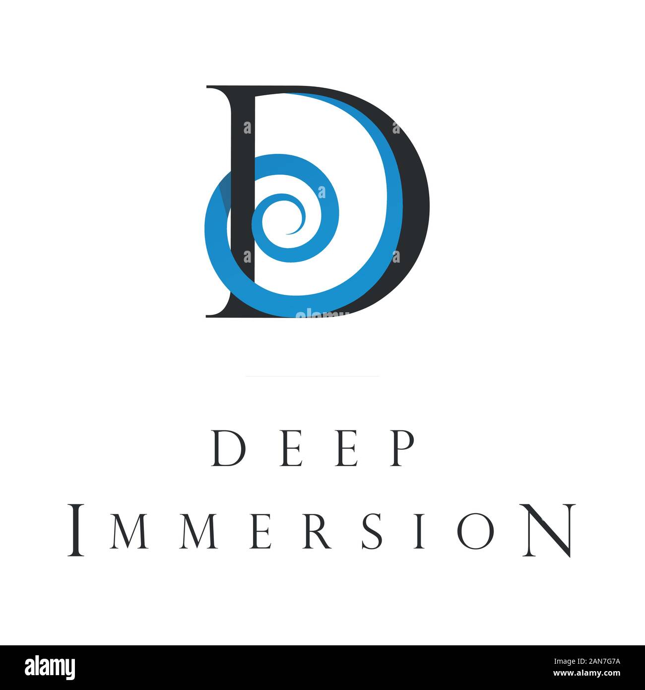 Un logo unico che può aiutare il vostro business a crescere fino Illustrazione Vettoriale