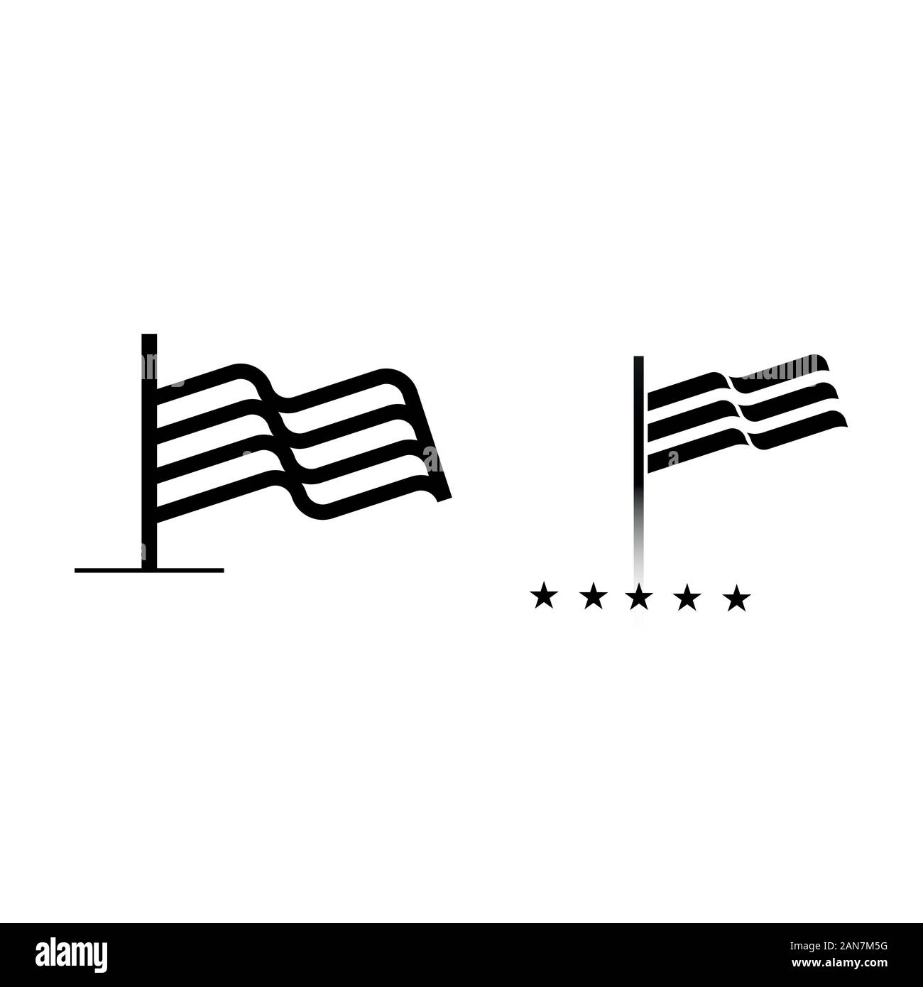 Un logo unico che può aiutare il vostro business a crescere fino Illustrazione Vettoriale