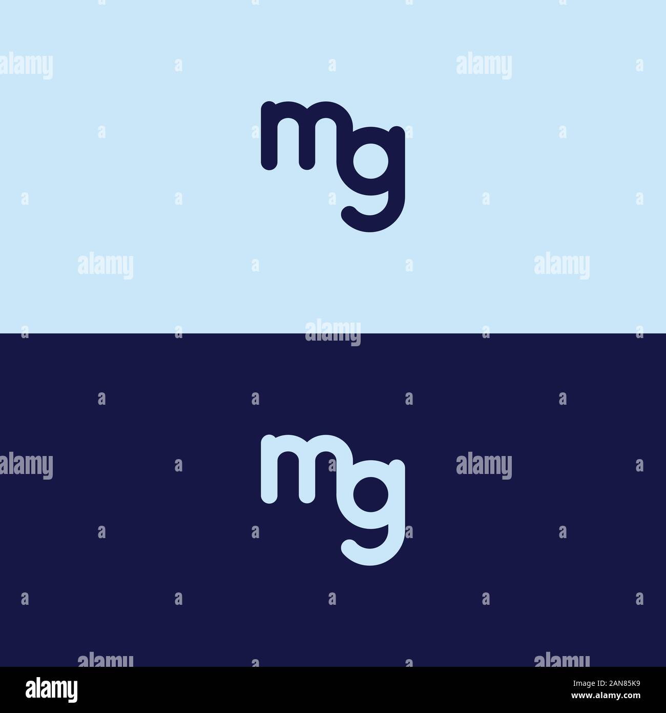 Un logo unico che può aiutare il vostro business a crescere fino Illustrazione Vettoriale