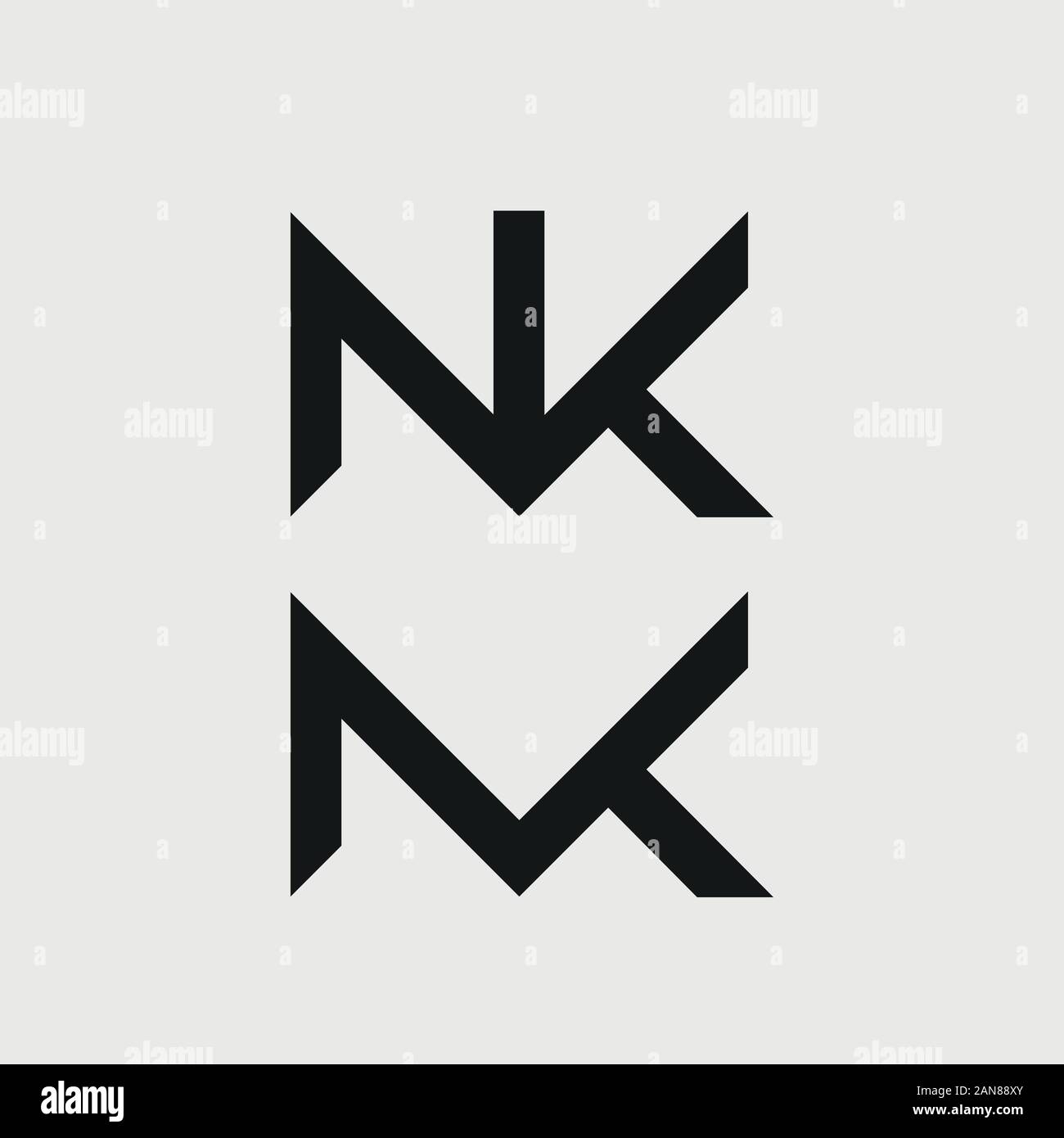 Un logo unico che può aiutare il vostro business a crescere fino Illustrazione Vettoriale