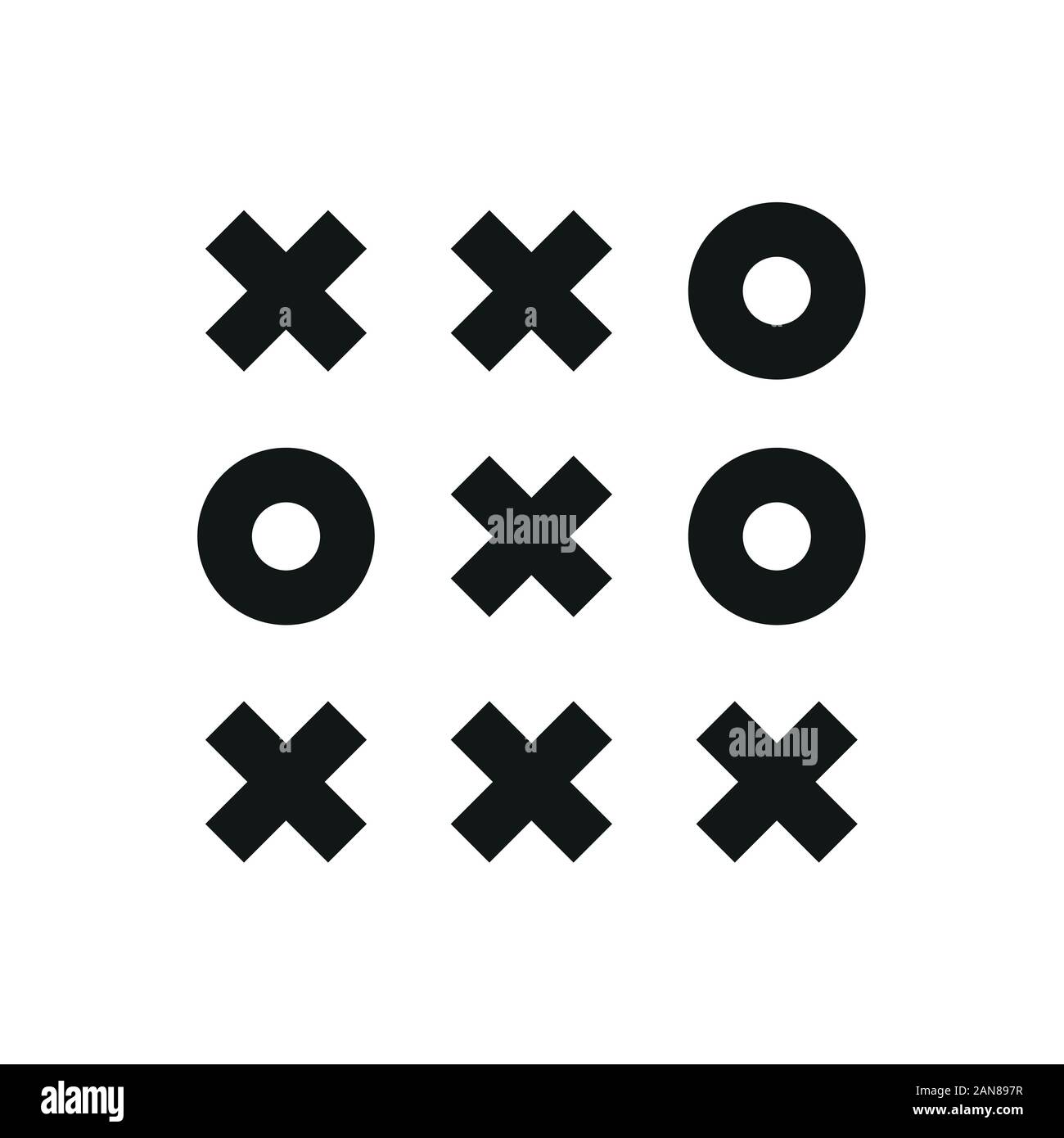 Un logo unico che può aiutare il vostro business a crescere fino Illustrazione Vettoriale