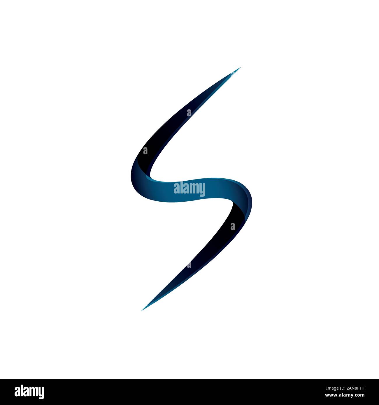 Un logo unico che può aiutare il vostro business a crescere fino Illustrazione Vettoriale