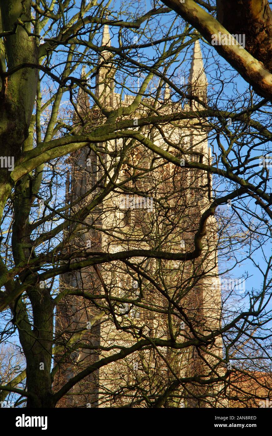 Chiesa di Santa Maria, Portsmouth, Hampshire, Gran Bretagna. Foto Stock