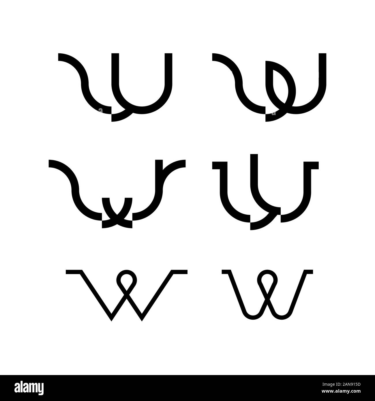 Un logo unico che può aiutare il vostro business a crescere fino Illustrazione Vettoriale