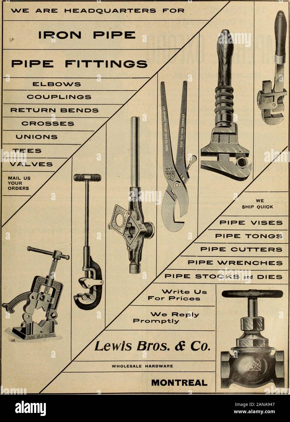 Merchandising Hardware (gennaio-giugno 1902) . HARRINGTON k RICHARDSON ARMS CO. Anche produttori di H. & R. rivoltelle, catalogo su richiesta. Worcester, Massachusetts, U.S.A. CANADIAN HARDWARE E METALLO. HARDWARE CANADESE E METALLO la popolarità del nostro splendido Foto Stock