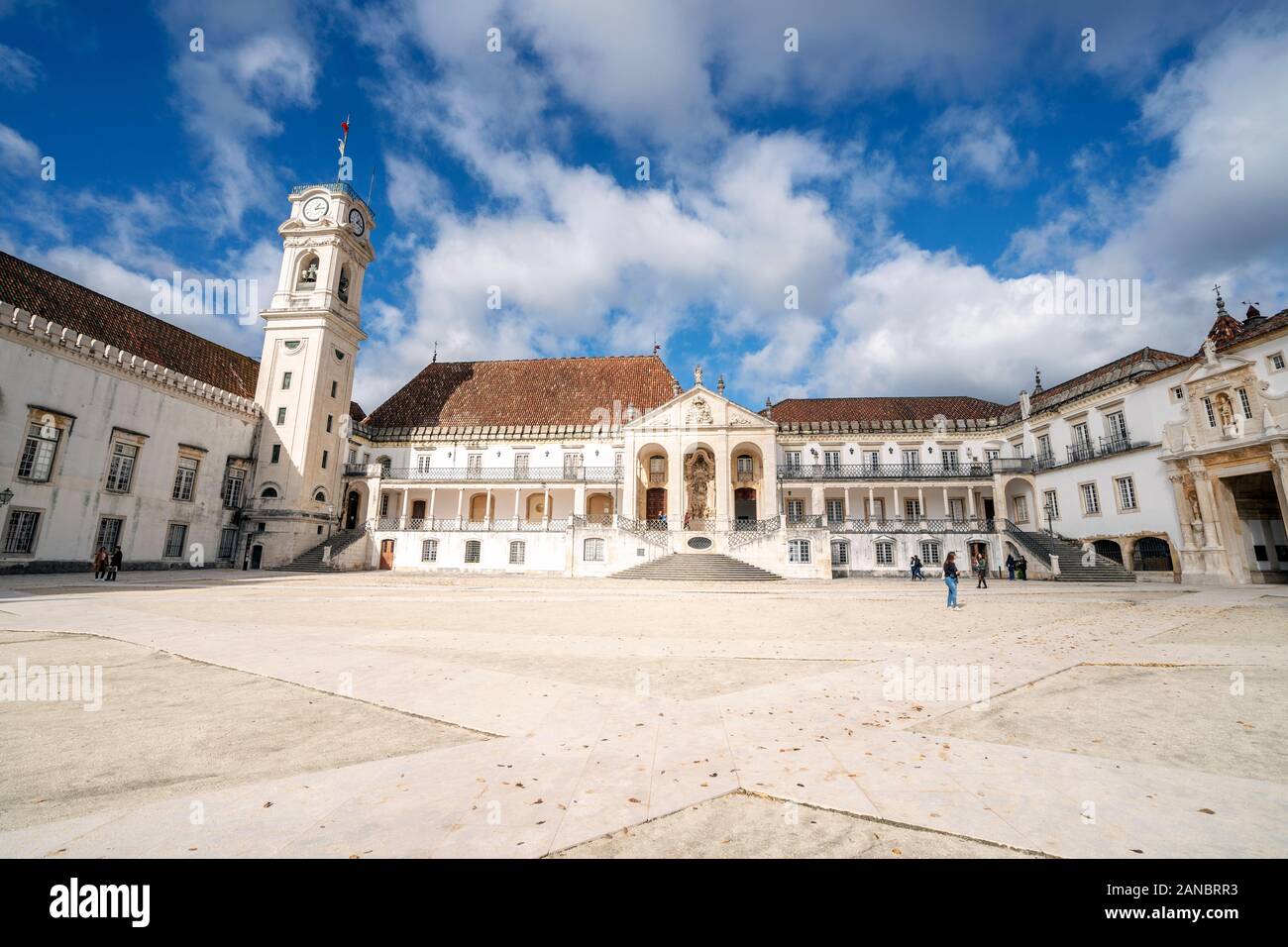 Università di Coimbra - una delle più antiche università in Europa, Portogallo Foto Stock