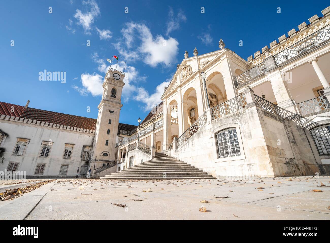 Università di Coimbra - una delle più antiche università in Europa, Portogallo Foto Stock