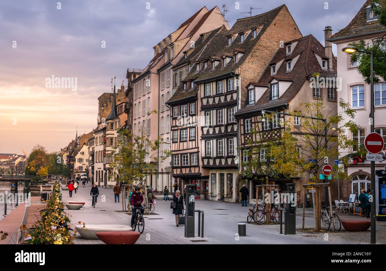 Strasburgo, Francia Foto Stock