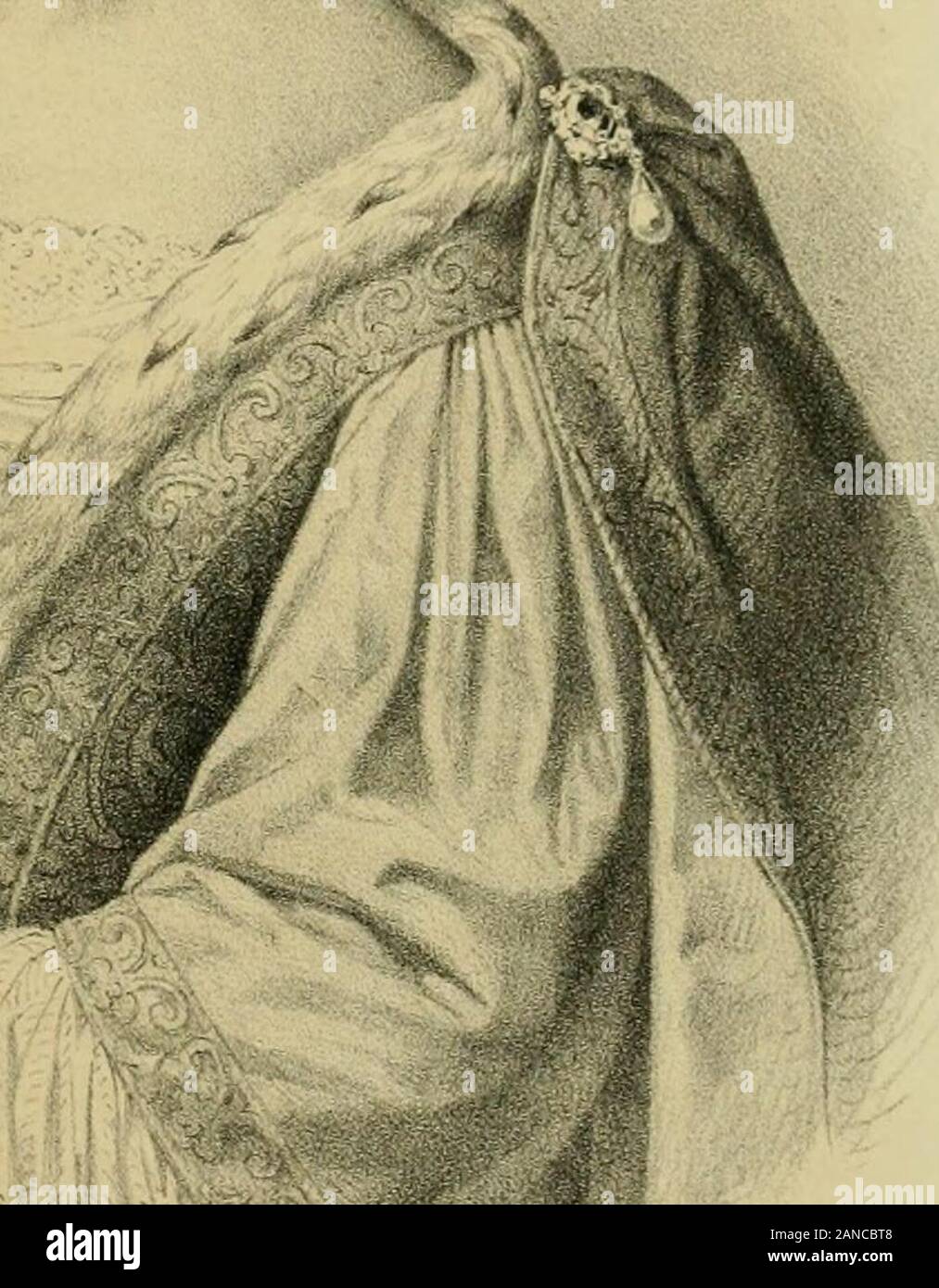 Historia de la Villa y Corte de Madrid . 0=^ Písoí^E^i^ m mw Mmwmm SEGUNDA PARTE, CAP. II. 55 recuerdo de su esposa malograda, y la amistad en que había vivido con la princesa, lehacían doblemente agradable su compañía, de la cual no podía apartarse, pues viviendoel Ilcy, como queda dicho, en la casa de Medínaceli, mandó mudarse á la princesa alinmediato convento de Capuchinos, trasladándose entre tanto Los Frailes á otro, y ha-ciendo que se abriese puerta de comunicación entre el palacio y la habitación que lade los Ursinos ocupaba. Era Menester que los cortesanos estuviesen muy convencidosde Foto Stock