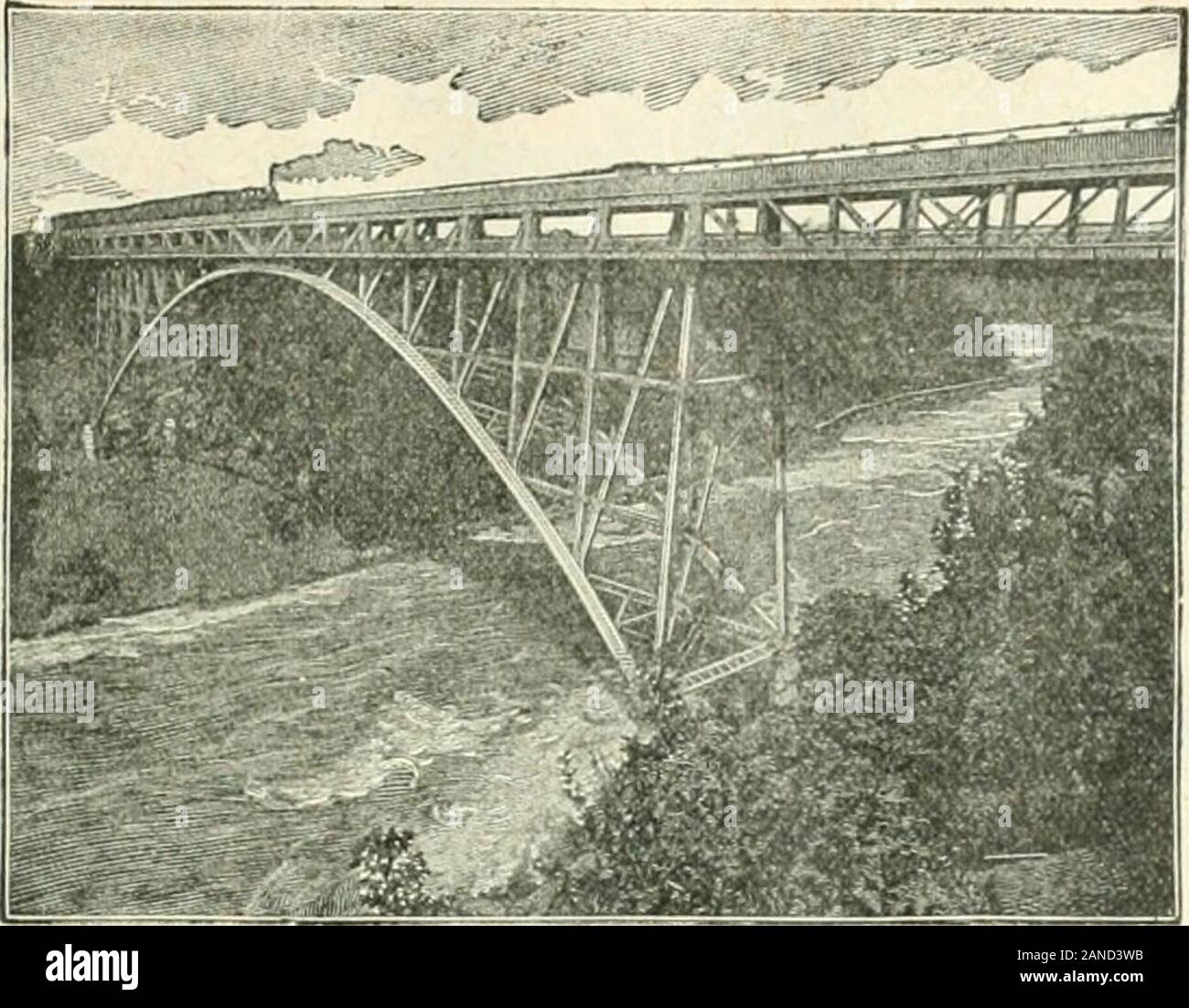 Nuova Geografia elementare : adatta per l'uso in scuole Canadesi . tutte le città olsouthern Ontario i&GT;i..ho il ponte di Arco attraverso il Niagara. produce ofvari-. le unità organizzative tipi sono trovati, favorite come essi sono witlinumerous linee ferroviarie. Tra di loro,macchinari, cotone e lana, beni mobili, organi e pianoforti, conserve di merci, stivali andlion dollari, e su di esso sono Iniilt la pasta più grande | calzature, maiale, tabacco, polpa di legno e carta può funziona in tutto il mondo.Ci sono severalconsiderable lakesdistributed betweenLake Ontario un dManitoba -RiceLake e il lakesystem del Trentvalley. Laghi sim-coe, M Foto Stock