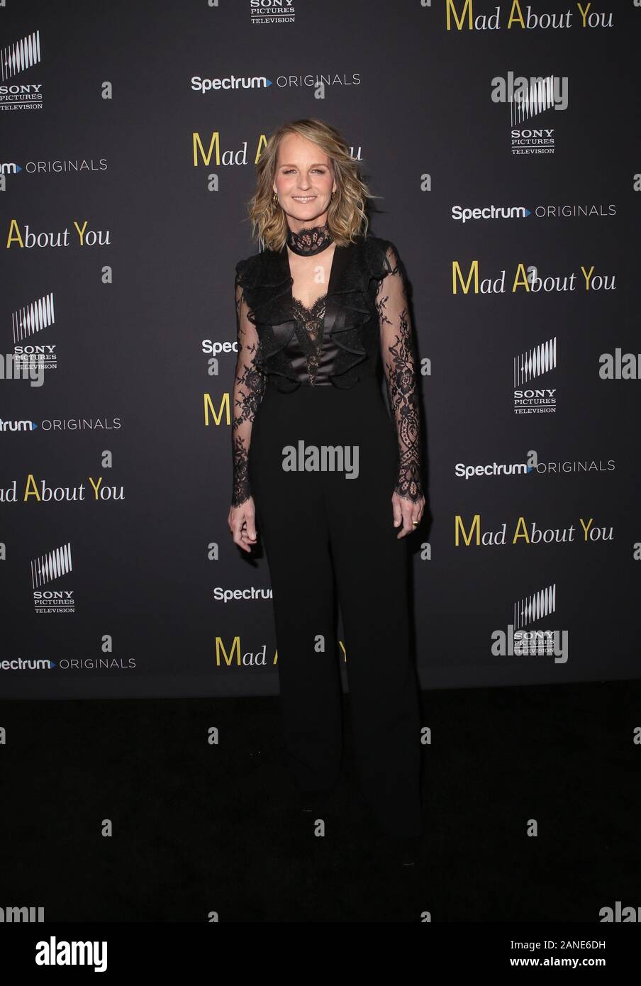 Tappeto rosso caso per Spectrum originali' Mad About si tenuto presso la sala arcobaleno tenuto presso la sala arcobaleno con: Helen Hunt dove: New York New York, Stati Uniti quando: 17 Dic 2019 Credit: Derrick Salters/WENN.com Foto Stock