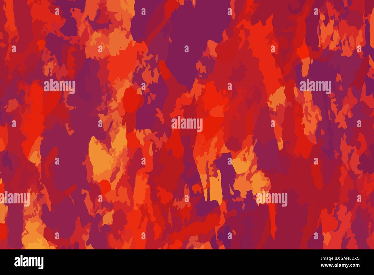 Abstract immagine multicolore, realizzata con una spazzola. Illustrazione Vettoriale