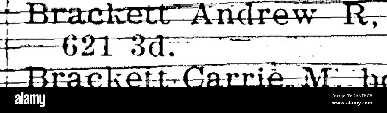 1903 Des Moines e Polk County, Iowa, Città Directory . , Pres, Treas eiManagin&-JDirector rJ M Johnson, sec; Manufacturersand grossista5di selleria e-Harrress-Hard3gara;-2Q3-6corte ar ^^flnrAlflryM Mrri) flflft ran P Boyle Lottie, bds 813 Maple.Boyle Maria, bds 1331 Des Moines.Boyle Maria (wid Pietro), Res 3022: Lh TTTFT Bovle Uiew Mat-bds-1-1 3-e Raccoon:Boyle, NellierWs Z022lijh m di soia PV1^qw^-P^^pg022 7th- (HP 77Bovle Richard, res HV.il Des Moines. Brackett Albert M, spFagt membro Mut-vita Assur Co. res 1194 9th.Brackett Alice W, infermiere .62! 3d, bds-stesso7^Rrac. sergt-^&GT;oiice7Tes: Boyle- Foto Stock