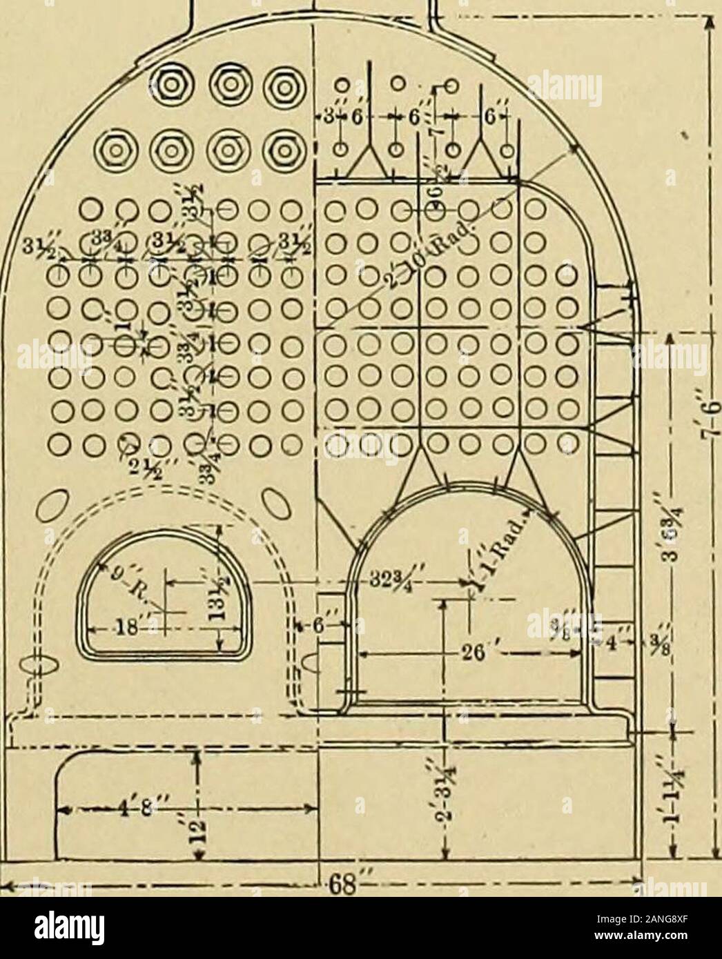 Posa per caldaia maker e lamiera di lavoratori; un pratico trattato sul  layout delle caldaie, camini, serbatoi, tubi, gomiti e varie di metallo di  foglio di lavoro . Un due-forno dog-casa caldaia.