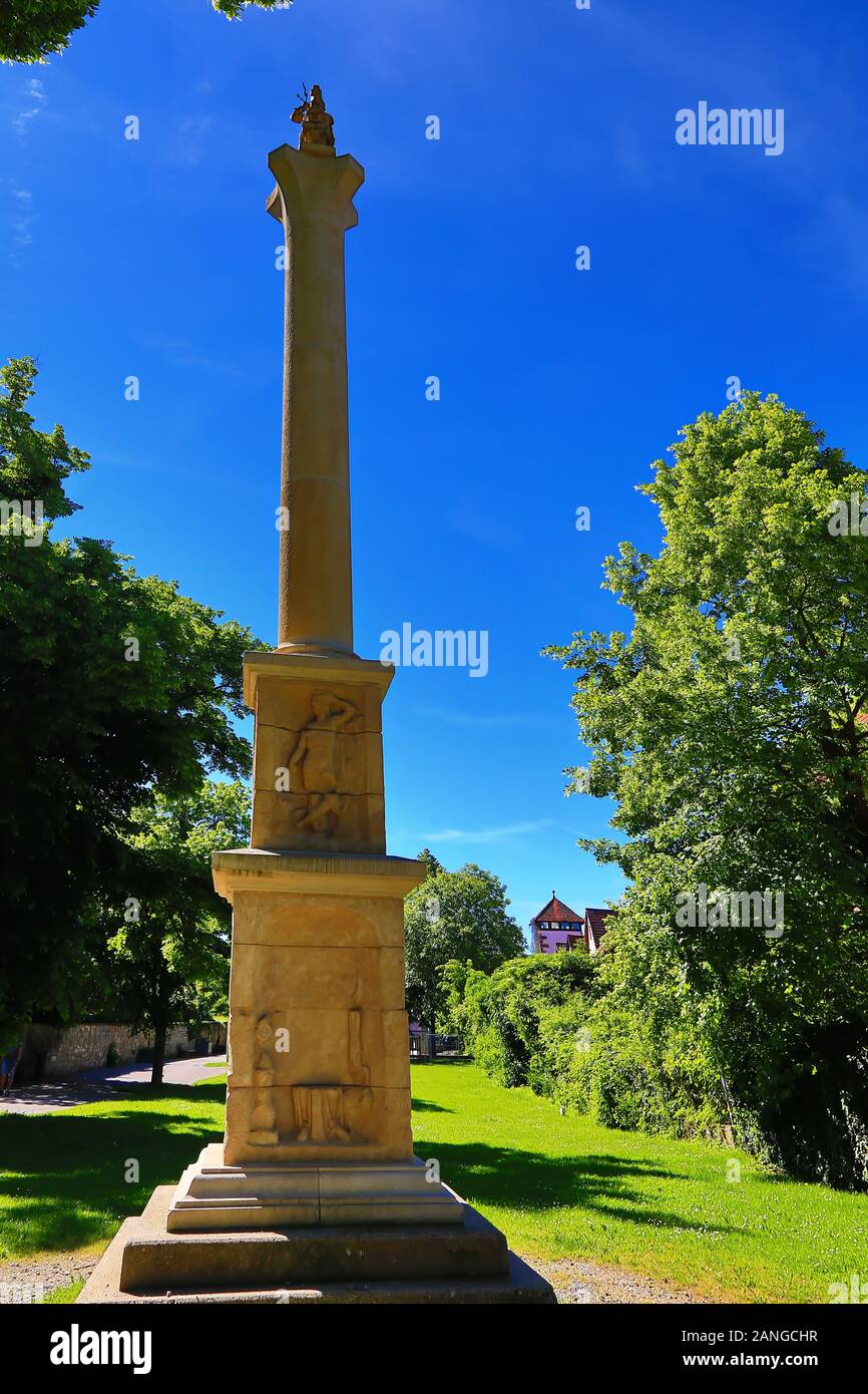 Rottenburg am Neckar è una città in Germania Foto Stock