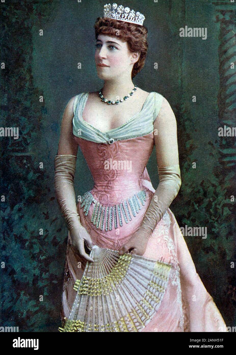LILLE LANGTRY (1853-1929) attrice anglo-americano, socialite e produttore Foto Stock
