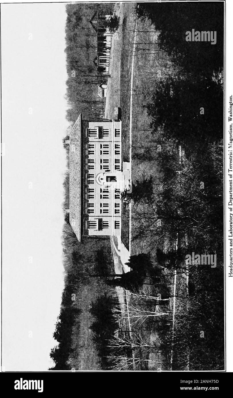 Il Carnegie Institution di Washington . Dipartimento di magnetismo terrestre. Direttore, L. A. Bauer. Indirizzo, 36th Street e ampia strada di diramazione, Washington, D. C. J. P. Ault. F. marrone. C. R. Duvall. H. M. W. Edmonds. C. K. Edmunds. C. C. Ennis. Presente inchiesta personale. H. W. FlSK.J. A. Fleming.H. F. Johnston.Bradley Jones.F. C. Loring.I. A. Luca. S. J. ]1auchly.W. C. Morbo di Parkinson.W. J. Peters.A. D. potenza.H. E. Sawyer. H. R. Schmitt.W. F. G. Swann.W. F. Wallis. J. A. WlDMER. D. M. saggio. Foto Stock