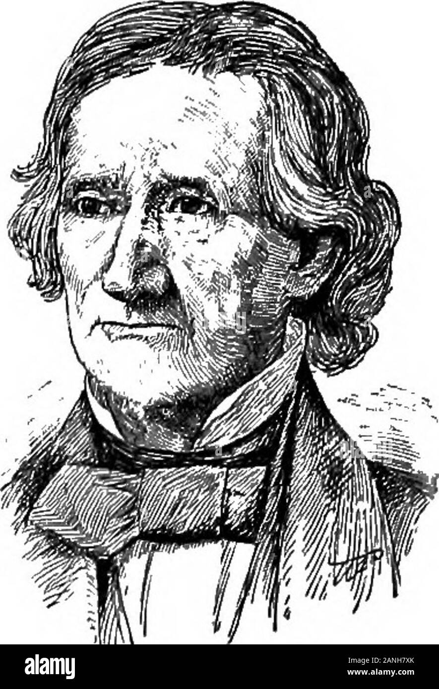 Il National encyclopaedia - Wikizionario di American biografia : essendo la storia degli Stati Uniti come illustrato nella vita dei fondatori, costruttori e difensori della repubblica e degli uomini e delle donne che stanno facendo il lavoro e lo stampaggio del pensiero del tempo presente, edito da illustri biografi, scelto da ciascuno stato rivisto e approvato da i più eminenti storici, gli studiosi e gli uomini di stato del giorno . er dal 1809 al 1816. Durante thewar del 1813 egli ha comandato una truppa di cavalleria underGen. Harrison, e vide il servizio attivo durante twoyears della guerra nelle campagne contro la Pottawat- Foto Stock