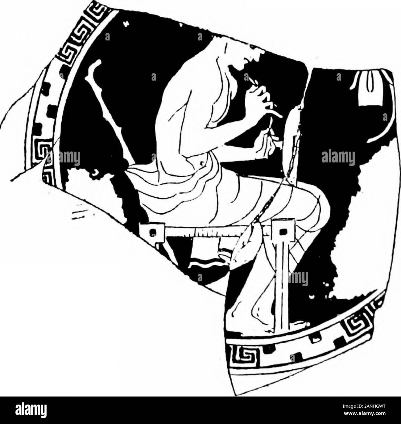 Douris e pittori di vasi greci . bably eseguito dopo molti altri simili.Leonardo da Vinci sarebbe fortemente surprisedat cosa possiamo vedere nella sua Gioconda. AnatoleFrance dice: ? Ogni generazione immagina anewthe capolavori antichi e in questo mannercommunicates a loro una progressiva immor-tality. Non è che siamo ingannati da adelusion, ma il tempo ha fatto il suo lavoro; movingon, esso ha scoperto inaspettato che vale la pena incertain oggetti. Renan fatta l'osservazione profonda, Admira-zione è di importanza storica. Infatti, non solo è distancenecessary, ma l'effetto di usura dei secoli,per distinguere il bene dal Foto Stock