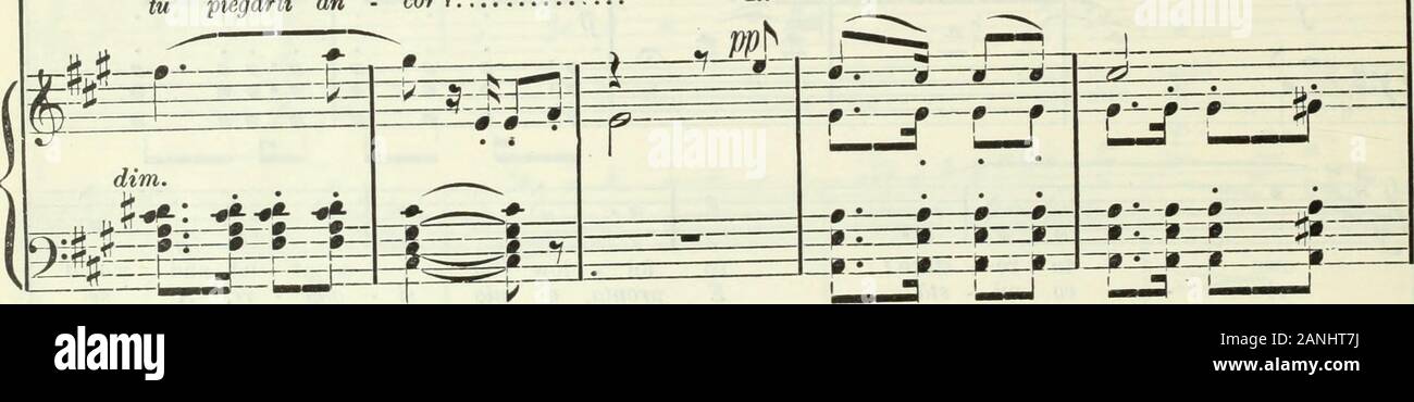 Mignon : opera in tre atti . fe^TS Mio.dolce. -&- 3 -=*! -I#fW- 1- M i V *- 33: -K- -rotondo è la fretta di legare ?tu piegarti un - cori verso chi avrò thenRi • co - nos - cen - te una volta me, ciò che mi mo - - re, nel cor. Foto Stock