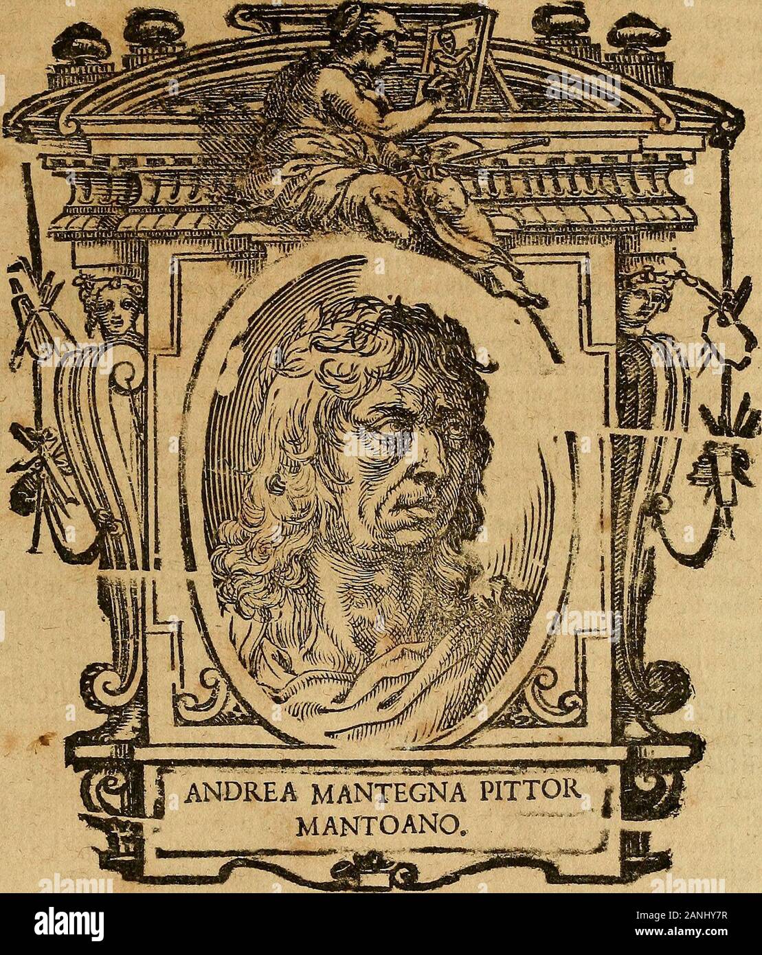 Delle vite de' più eccellenti pittori, scultori, et architetti . ato Nuouo "che ha ie braccia fchiodareorinolo ir modo, che alzandole, lhore tuona con vn marrelio, che tiene in mano. Il che fiì tenuto in querempi cofa molta bella, e capricc ola. E qiefto jlfine fiadella abenedetto Bit- vita dAndrea Verrocchio scultore eccellente . Fu netempi dAndrea Benedettogliom eonttm- Buglioni, il quale da vna donna, che vici di cafa Andrea delia Robbia hebbe il fé*pormeo dAn- gretodealnueiri.ti di terra : onde fece di quella maniera molte opere in Firen-Perit ! L ze c ^uor e P^ric°tarmente nella Chiela de Foto Stock