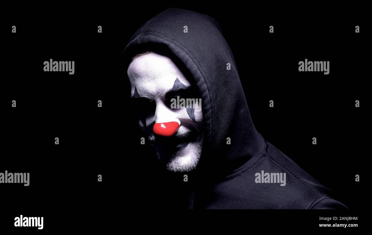 Mad clown immagini e fotografie stock ad alta risoluzione - Alamy