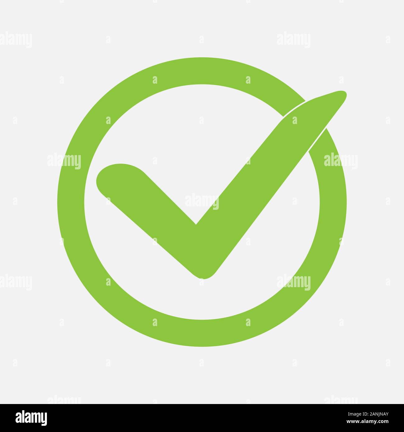 Segno di spunta icona vettoriale EPS vettoriali Illustrazione Vettoriale