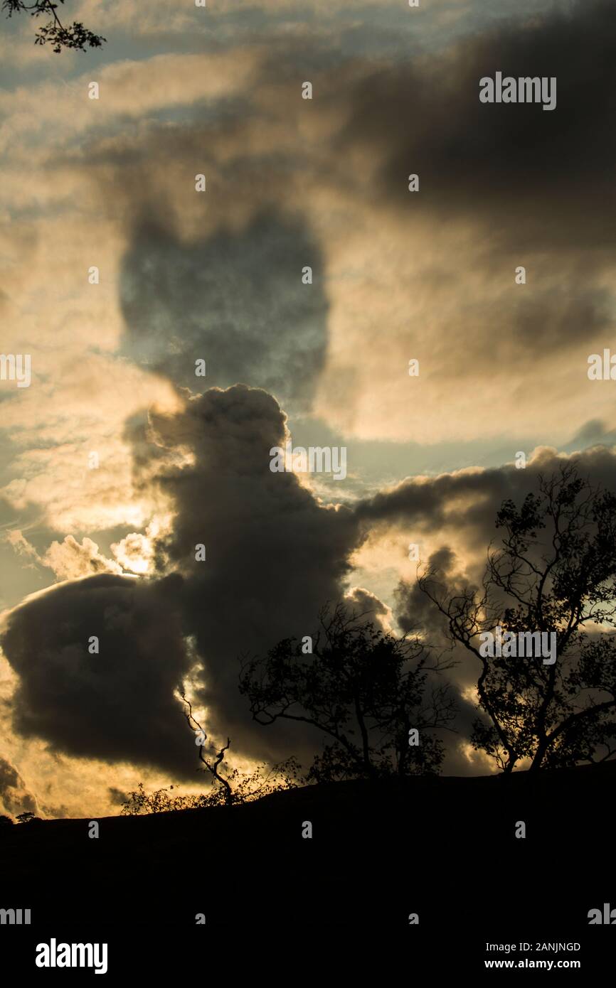 Angel Cloud, Coniston, Lake District UKHeavenly Messenger n. Foto Stock