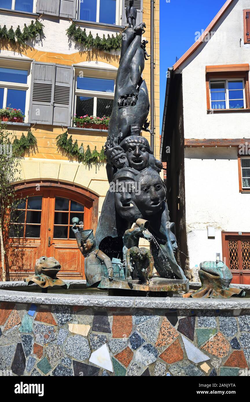 Riedlingen Germania - 05 26 2016: Riedlingen è una città della Germania, con molte attrazioni storiche Foto Stock