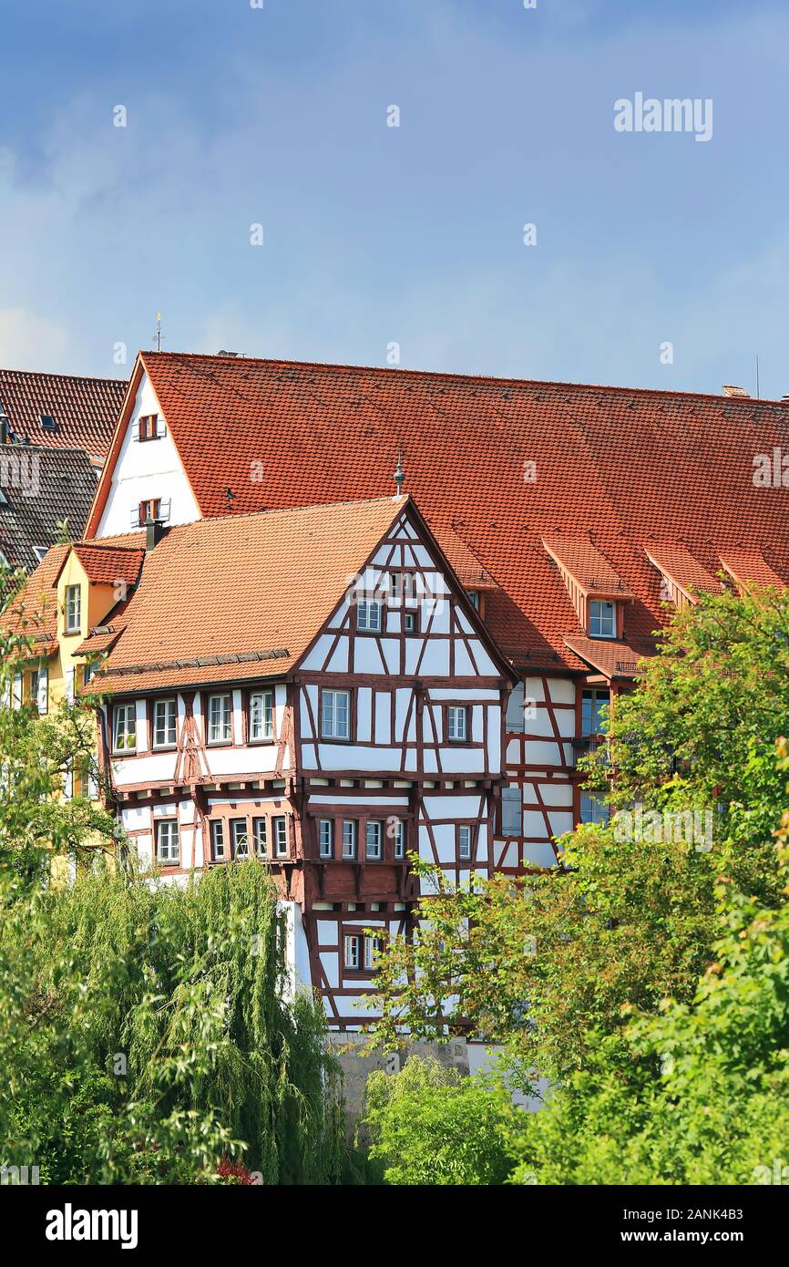 Riedlingen è una città in Germania con molti luoghi di interesse storico Foto Stock