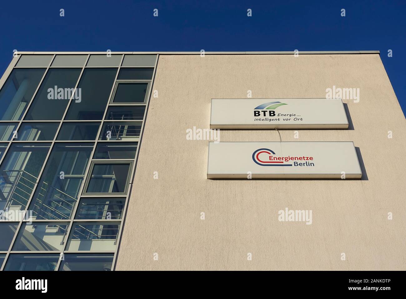 BTB e Energienetze Berlino Foto Stock