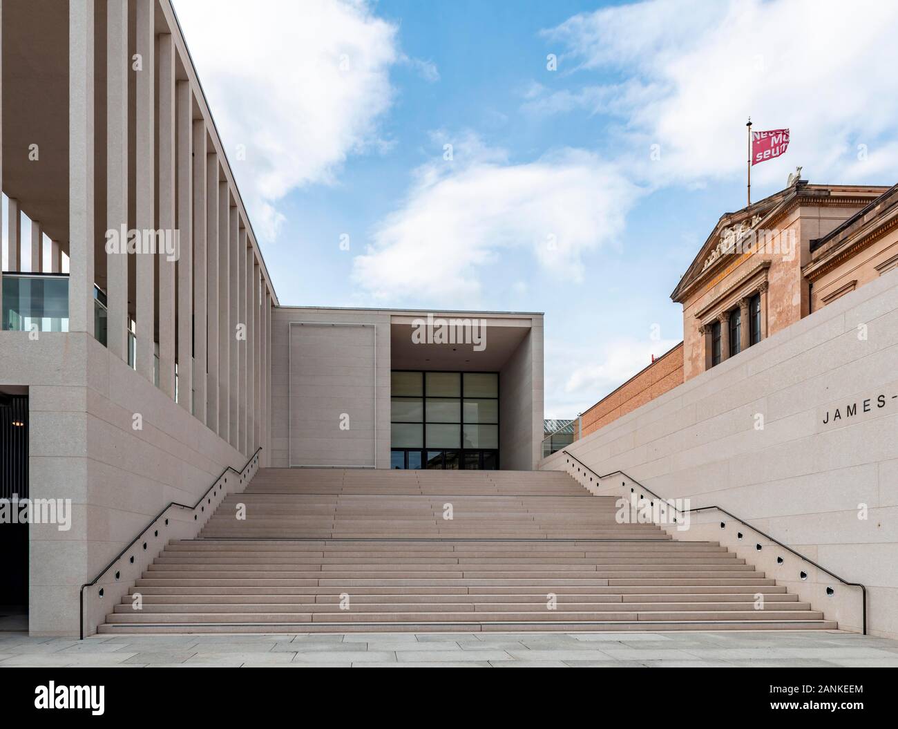 James Simon Gallery, David Chipperfield Architects, il Museo Island, Berlin-Mitte, Berlino, Germania Foto Stock