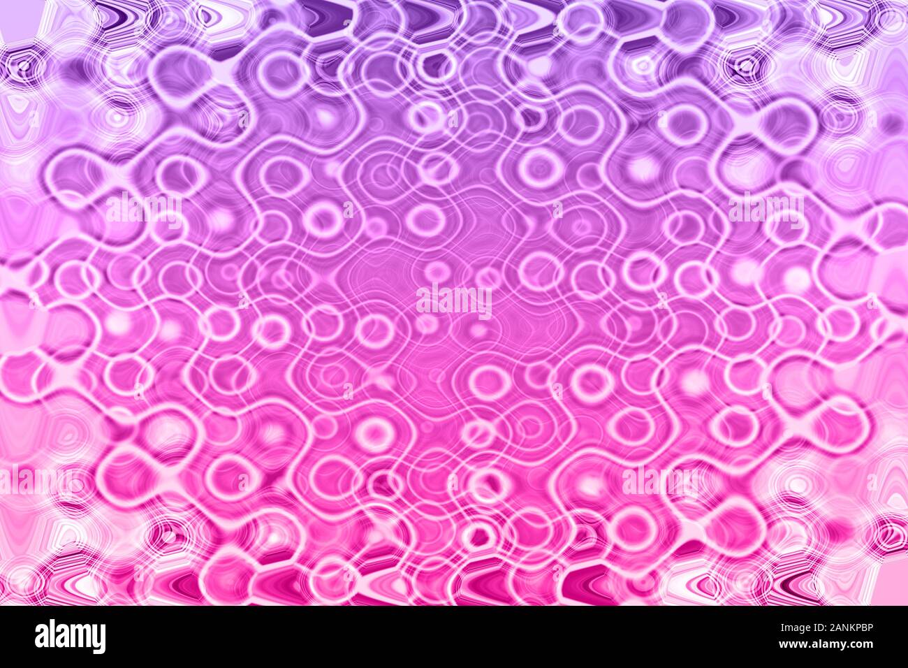 Un abstract psichedelico ondulata immagine di sfondo. Foto Stock