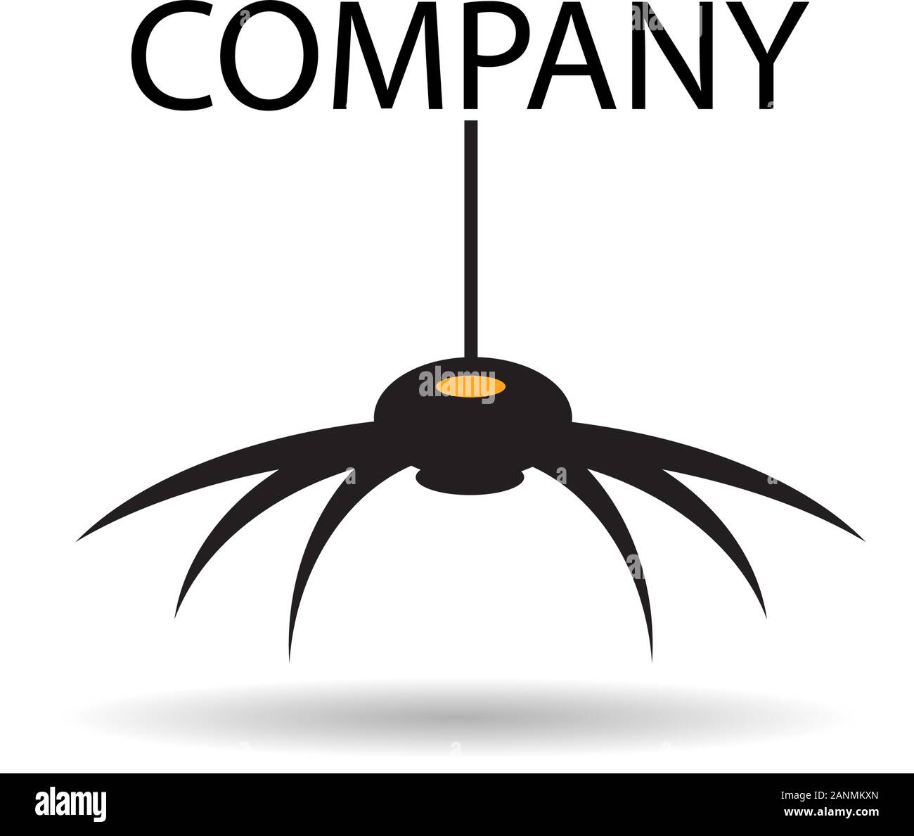 Segno del vettore Spider Illustrazione Vettoriale