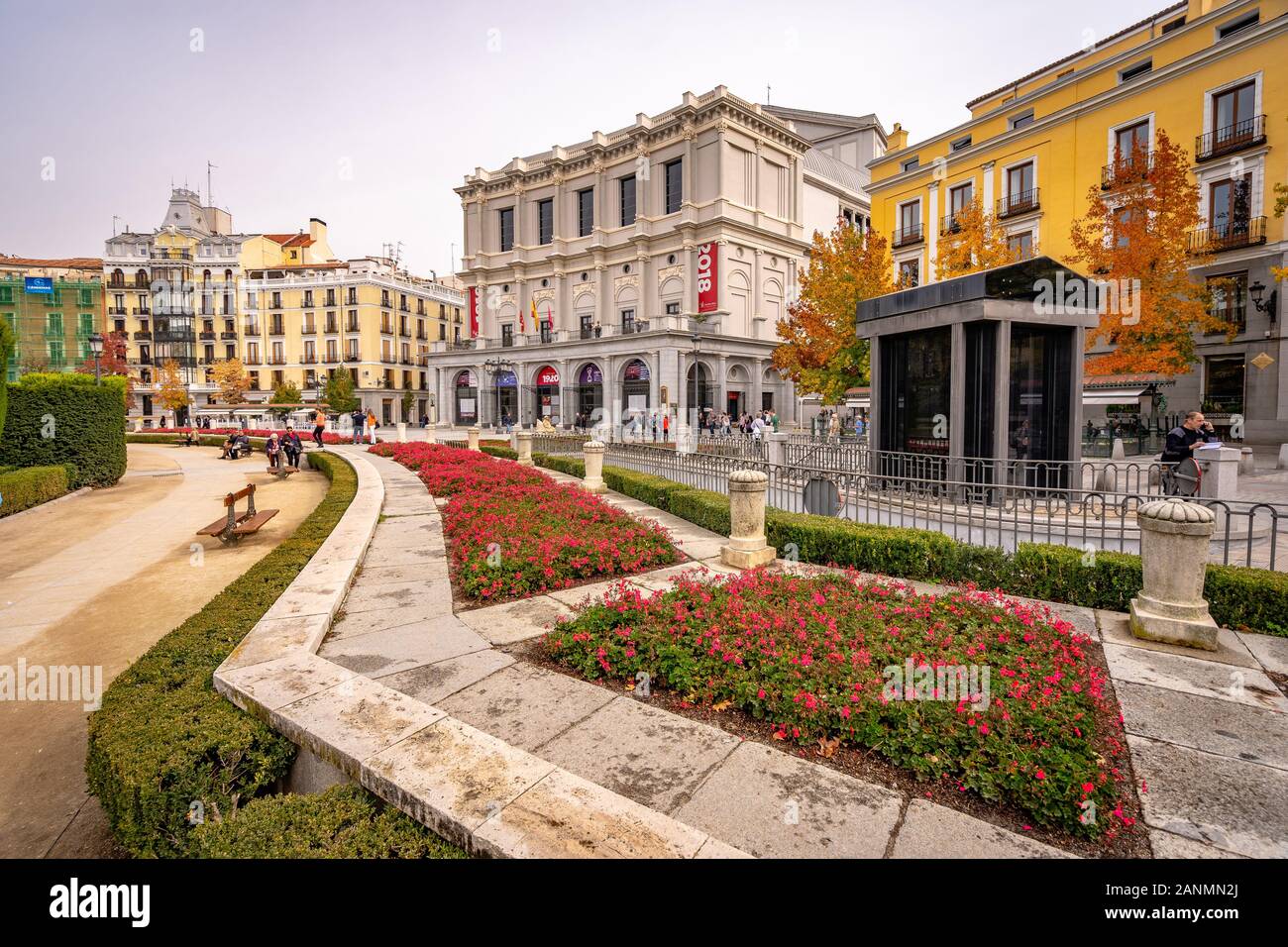 Madrid, Spagna - Teatro Real - opera di Madrid Foto Stock