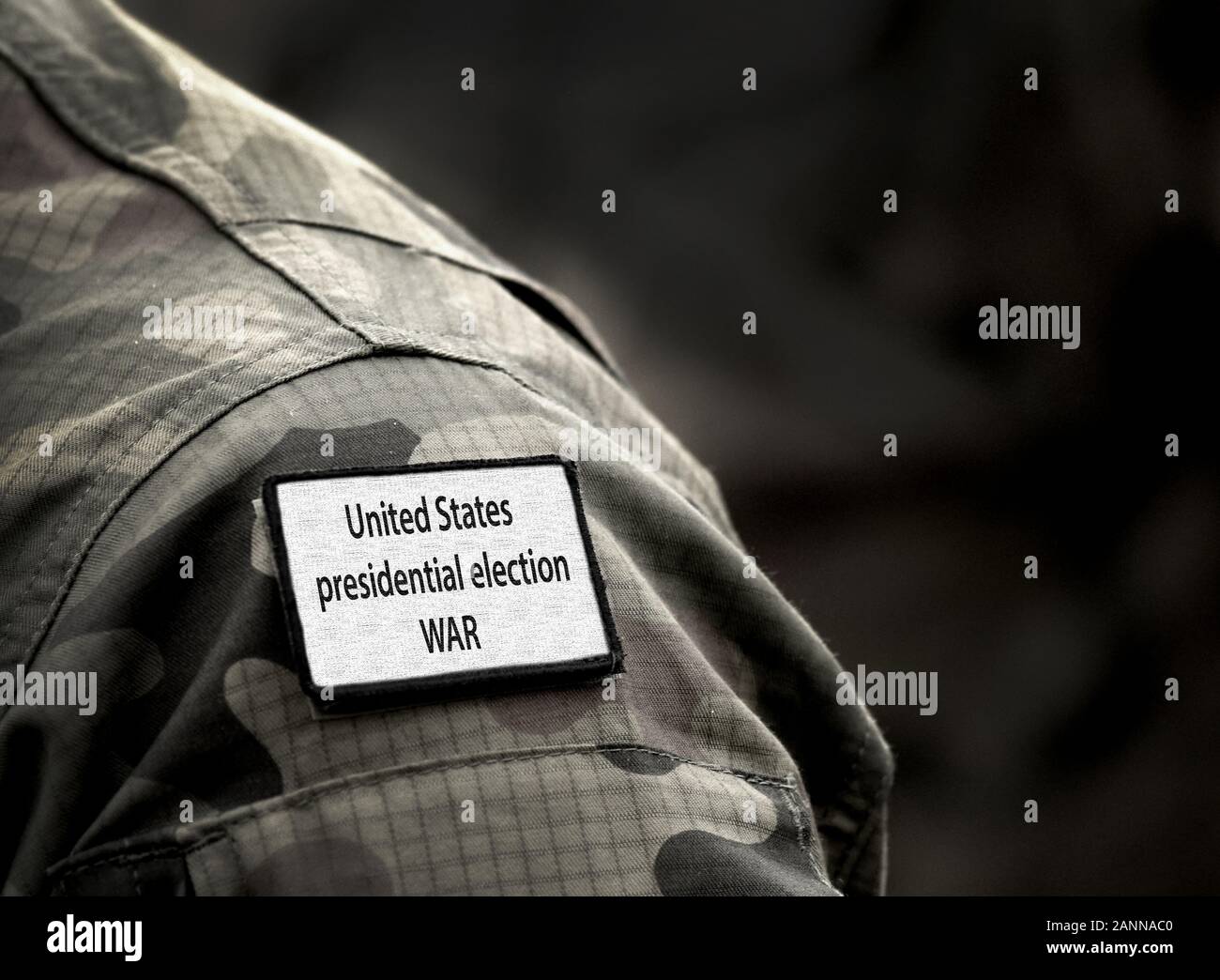 Stati Uniti elezioni presidenziali concetto. Elezioni presidenziali la guerra. Elezioni del concetto di guerra. Foto Stock