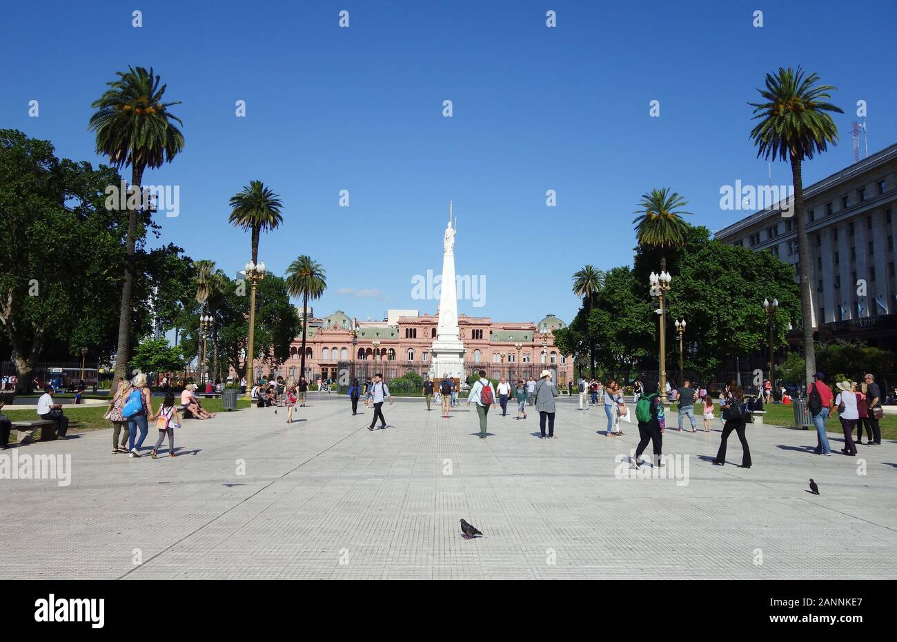 Maggio Square, Plaza de Mayo, Buenos Aires, provincia di Buenos Aires, Argentina, Suth America Foto Stock