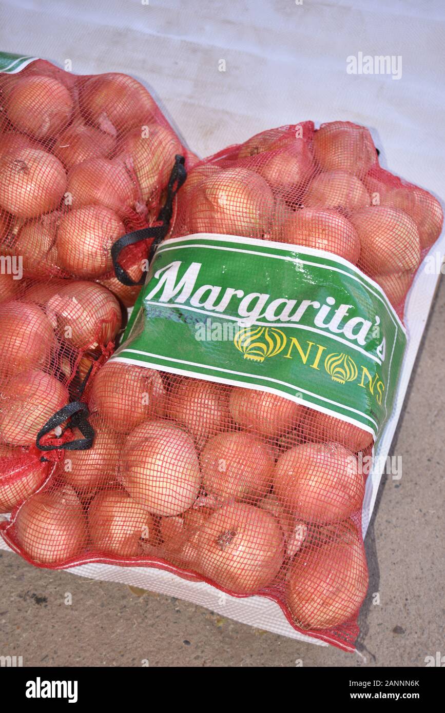 El Mirage, AZ. U.S.A. Il 4 maggio 2018. G-farm onion magazzino e spedizione per Ramona, San Bartolo e Margarita marche. Foto Stock