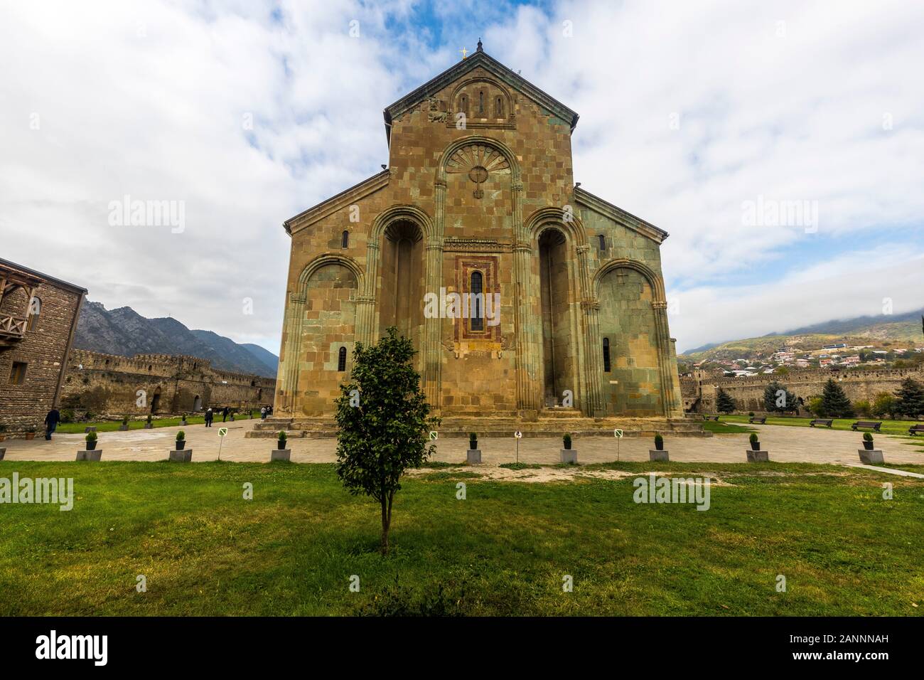 Chiesa Swetizchoweli (cattedrale) in Mzcheta, Georgia, Asia Foto Stock