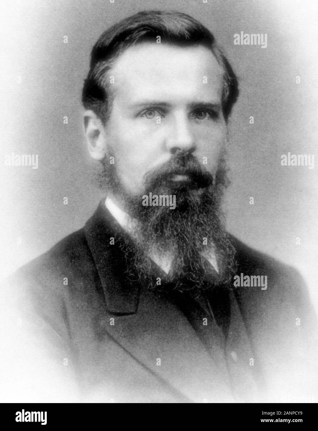 Paul Langerhans (1847 - 1888) Tedesco patologo e fisiologo e biologo e scoperto che le cellule che secernono insulina, chiamato dopo di lui come gli isolotti di Langerhans. Foto Stock