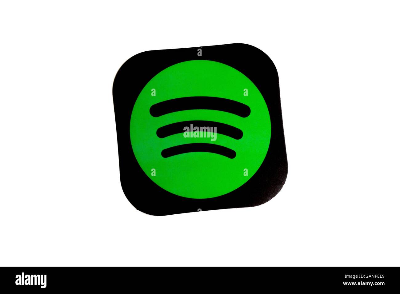 Los Angeles, California, Stati Uniti - 17 Gennaio 2020: Logo Soundcloud, Editoriale Illustrativo Foto Stock