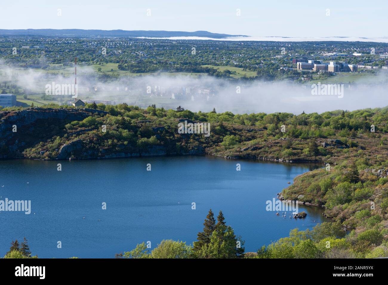 Georges Lago, Terranova, Canada. Foto Stock