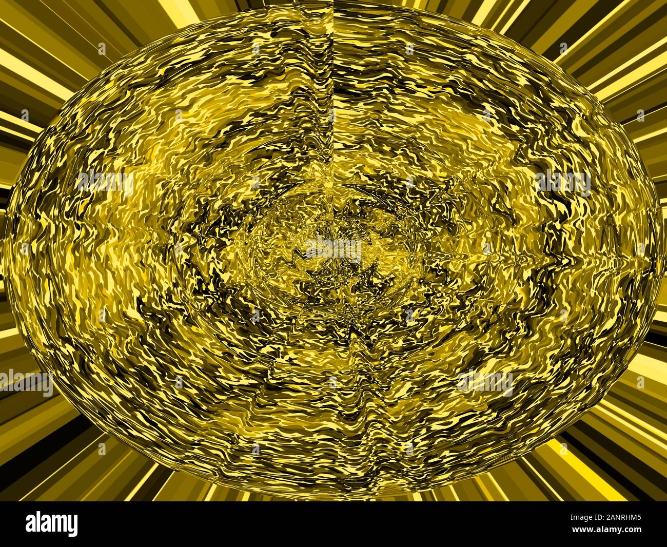 Astratto sfondo dorato splash Foto Stock