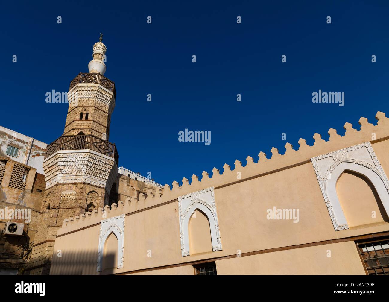 Al Shafi moschea, Mecca provincia, Jeddah, Arabia Saudita Foto Stock