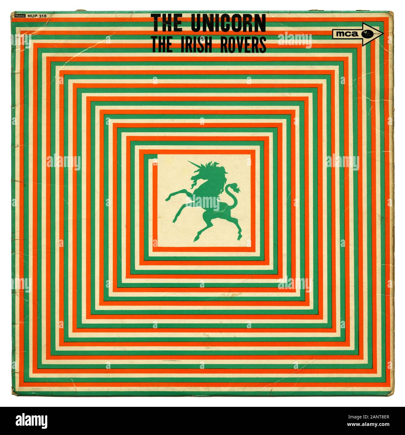 La Irish Rovers - Unicorno - Classic vintage album in vinile Foto Stock