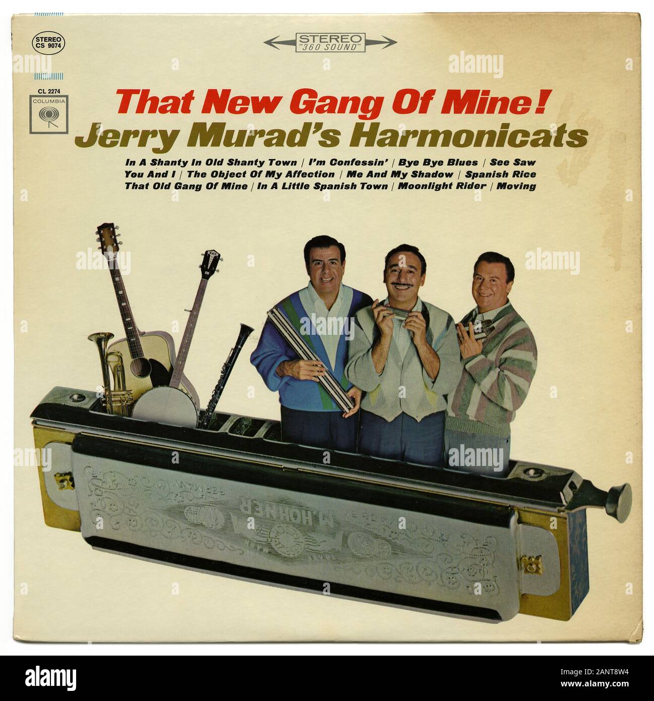 Che la nuova pista del mio! Jerry Murad's Harmonicats - Classic vintage album in vinile Foto Stock