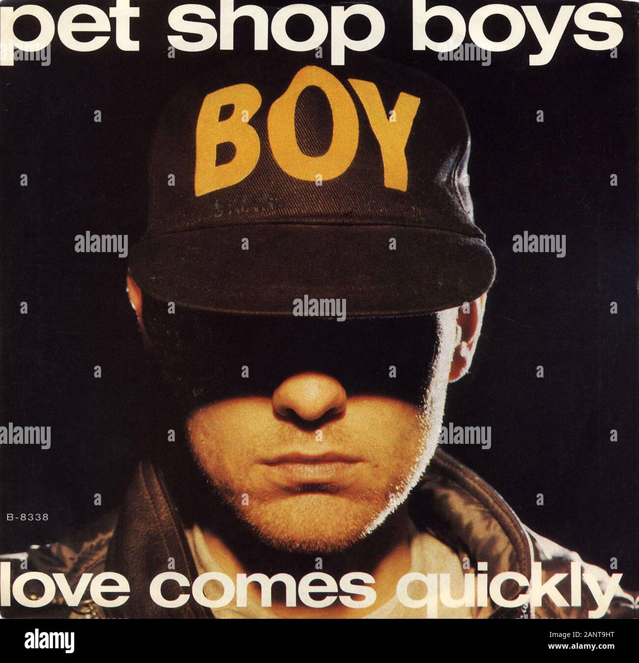 Pet Shop Boys - Amore arriva rapidamente - Classic vintage album in vinile Foto Stock